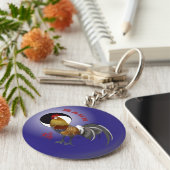 Robinet signe en étoile chinoise Porte-clés (Côté)