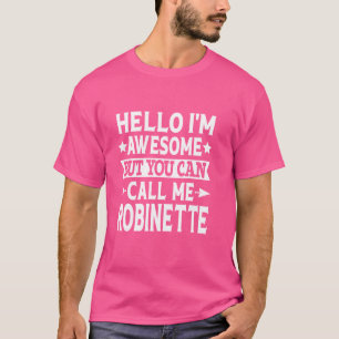Robinette Achternaam Robinette Familie Achternaam T-shirt