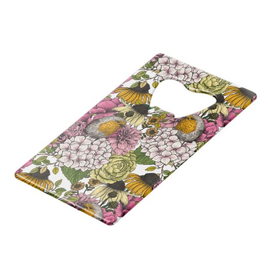 Robins dans le jardin (Devant Angle)