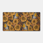 Robins dans le jardin d'automne sur noir (Recto)