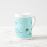 Robin's Egg Blue Atomic Starbursts China Mok