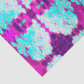 Robin's Egg Blue Peppermint Twist Phlox Flowers Tissuepapier (Detail)