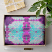 Robin's Egg Blue Peppermint Twist Phlox Flowers Tissuepapier (Geschenk)