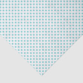 Robins Egg Blue Polka Dot Tissue Paper Tissuepapier (Detail)