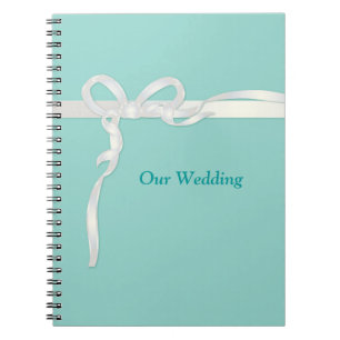 Robins Egg Blue Wedding Books Notitieboek