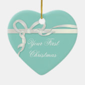 Robins Egg Custom Ornament (Achterkant)