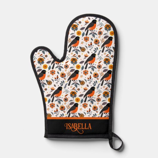 Robins Et Fleurs (Recto)