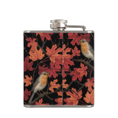 Robins in maple tree heupfles (Achterkant)