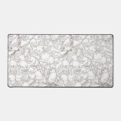 Robins in the apple tree/umber and white (Recto)