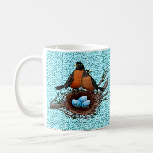 Robins Nest Mug (Gauche)