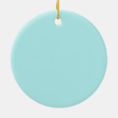 Robins Nest-Ornament Keramisch Ornament (Achterkant)