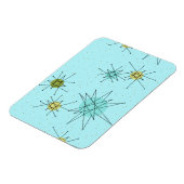 Robin's Oeuf Blue Starbursts Flexible Magnet (Côté Gauche)