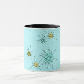 Robin's Oeuf Blue Starbursts Mug (Centre)