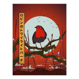 Robins schemeravondje perfect poster