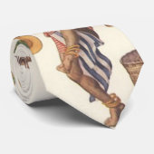 Robinson Crusoe,  Victoriaans papier Doll Toys Stropdas (Opgerold)