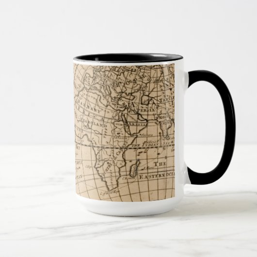Robinson Crusoe's Map of the World Mok (Rechts)