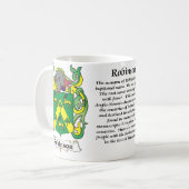 Robinson Family Coat of Arms mok (Voorkant links)