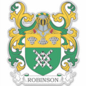 Robinson Family Crest Sticker (Voorkant)