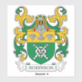 Robinson Family Crest Sticker (Vel)