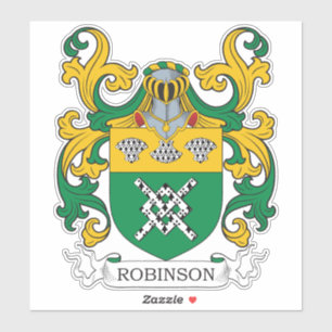 Robinson Family Crest Sticker