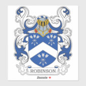 Robinson Family Crest Sticker (Vel)