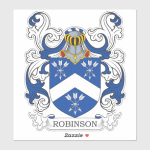 Robinson Family Crest Sticker