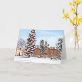 Robinson Hall, carte pour notes d'université (Fleur jaune)