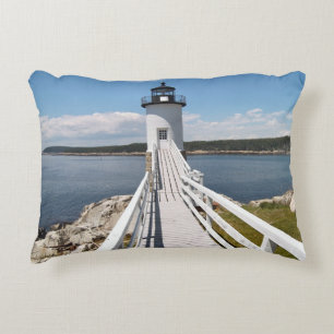 Robinson Point Lighthouse, Isle Au Haut, Maine Decoratief Kussen