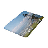 Robinson Point Lighthouse, Maine Large Bath Mat (Gekanteld)