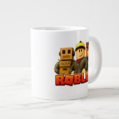 Roblox Characters Cool Gamer Extra Grote Beker (Voorkant rechts)