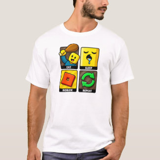 Roblox Eat Sleep Repeat Funny Gamer T-shirt