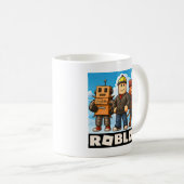 Roblox Gamer Koffiemok (Voorkant rechts)