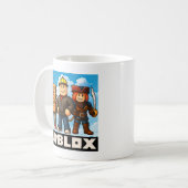 Roblox Gamer Koffiemok (Voorkant links)