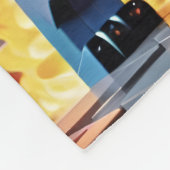 Robo-Block Pup Fleece Deken (Hoek)