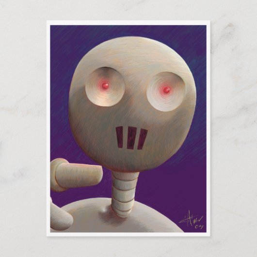 Robo Briefkaart (Voorkant)