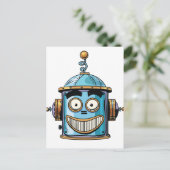 Robo Briefkaart (Staand voorkant)