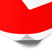 Robo Medische gebarentekst Poster (Hoek)