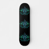 Robo Skull Skateboard (Voorkant)