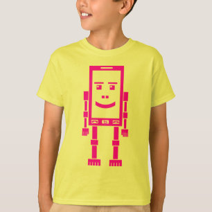 Robo Telefoon - Magenta T-shirt