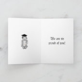 Robo-x9 Afstuderen - Petten weg in Viering Kaart (Binnen)