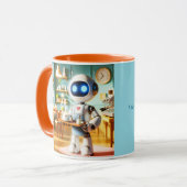 RoboBarista - AI Coffee Master Mug (Devant gauche)