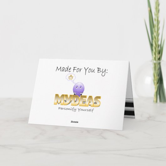 Robobee Bumble Bee Buzz Off Carte de voeux (Dos)