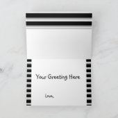 Robobee Bumble Bee Buzz Off Carte de voeux (Intérieur)