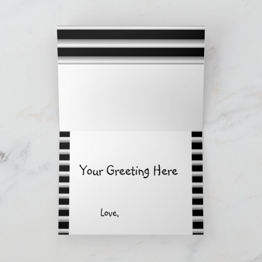 Robobee Bumble Bee Buzz Off Carte de voeux (Intérieur)