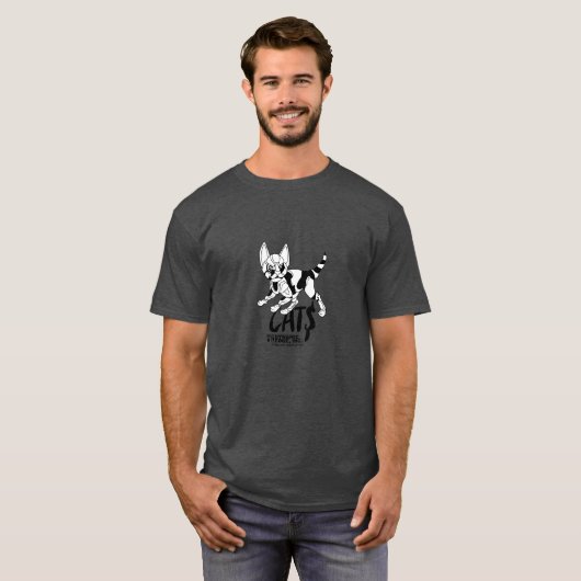 Robocat T-shirt (Voorkant volledig)
