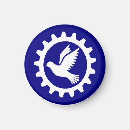 RoboitFreedom.com koelkastmagneet Magneet (Voorkant)