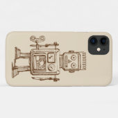 roboketch / tekening Case-Mate iPhone case (Achterkant (horizontaal))