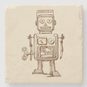  roboketch / tekening stenen onderzetter