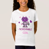 Robomeisje T-shirt (Voorkant)