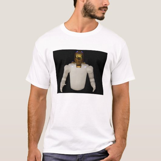 Robonaut 2, een handige, humanoïde astronaut hel 5 t-shirt (Voorkant)